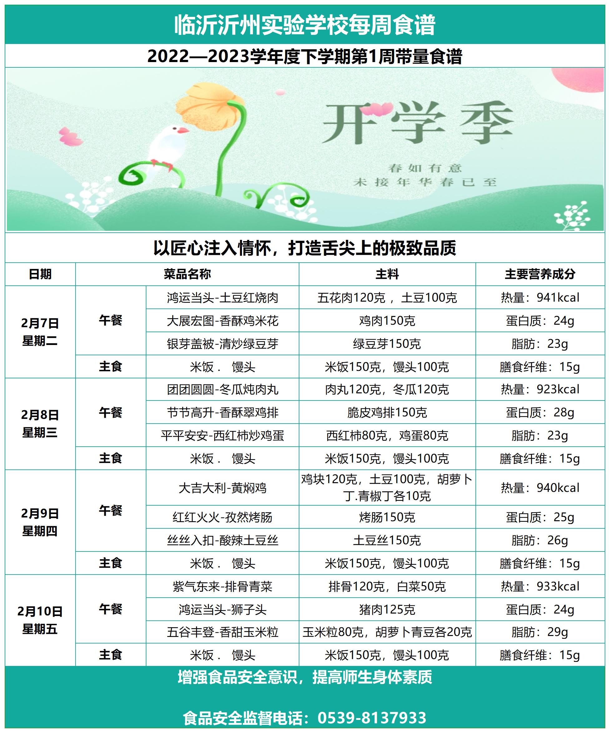 臨沂沂州實驗學校第一周帶量食譜_Sheet1(1).jpg